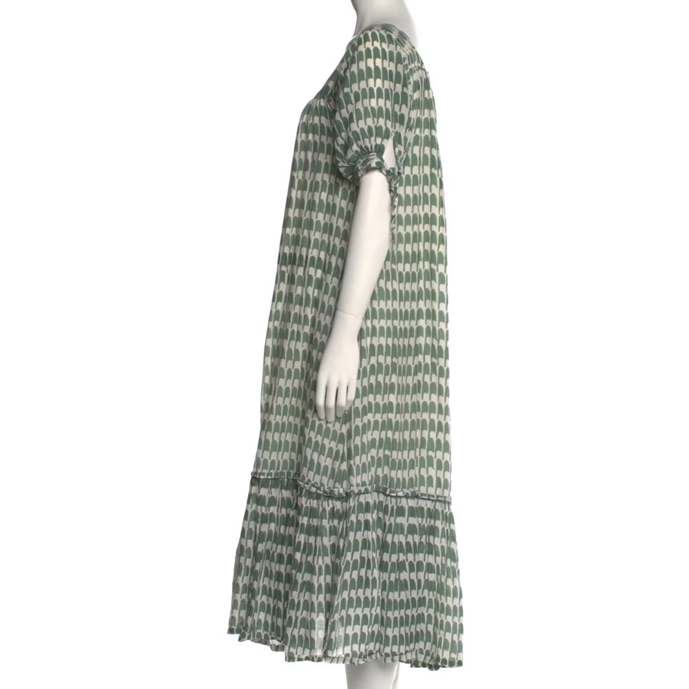 MIRTH Green Patterned Women's Maxi Dress - Picture 2 of 9